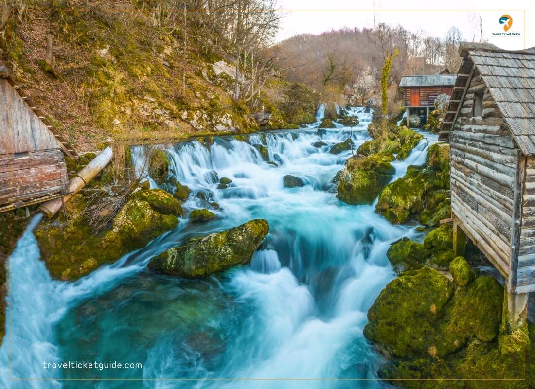 أهم المدن السياحية في البوسنة - شلالات مياه كروبا