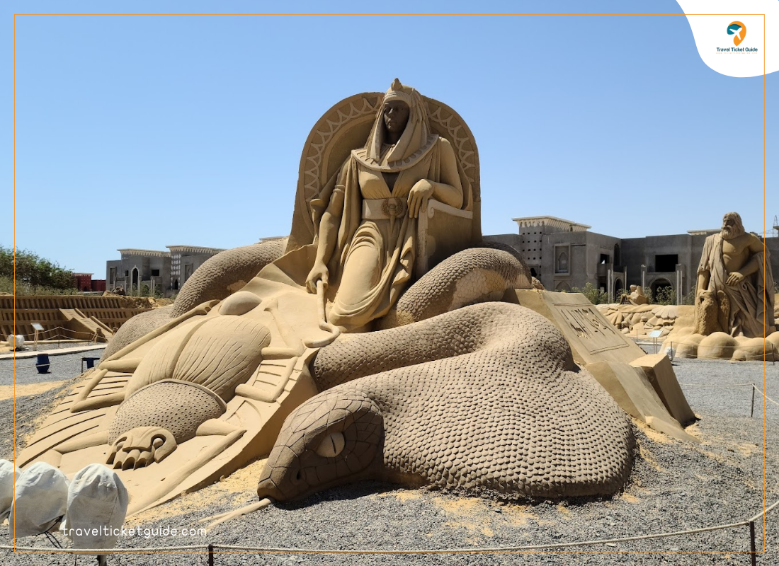 السياحة في الغردقة-متحف الرمال الغردقة
